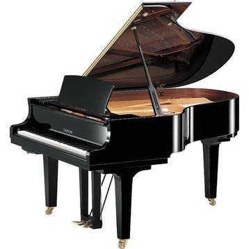 Yamaha C3X TA3 PE messing TransAcoustic 3 vleugel, Nieuw, Zwart, Vleugel