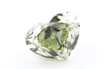 1 pcs Diamant (Natuurlijk gekleurd) - 2.00 ct - Hart - Fancy, Nieuw