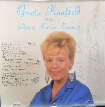 cd - Greetje Kauffeld - Meets Alan &amp; Marilyn Bergman...., Verzenden, Zo goed als nieuw