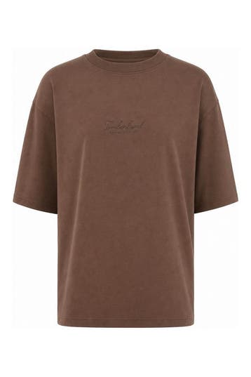 Timberland T-shirt in maat XL Bruin, Kleding | Dames, T-shirts, Timberland, Verzenden, Zo goed als nieuw, Bruin
