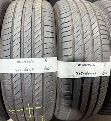 2x215-60-17 Michelin Zomer 2x6m €60, Ophalen, 215 mm, 17 inch, Band(en)
