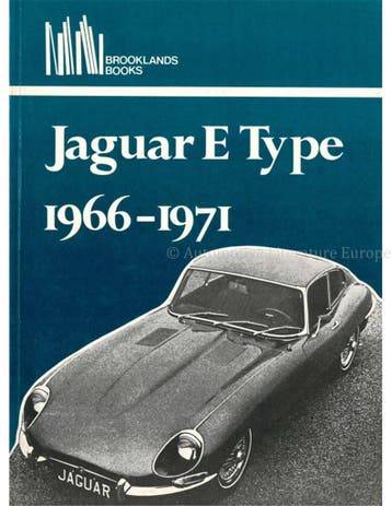 JAGUAR E-TYPE 1966-1971 (BROOKLANDS), Boeken, Nieuw, Author