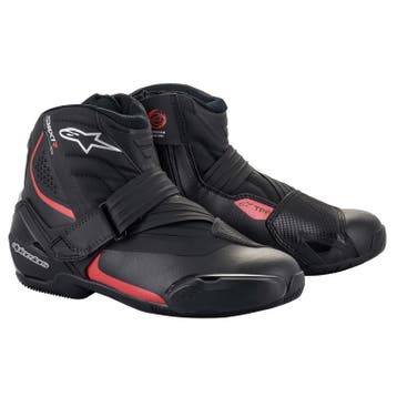 Alpinestars SMX-1 R V2 Zwart Rood Motorschoenen, Nieuw met kaartje, Alpinestars, Laarzen, Heren