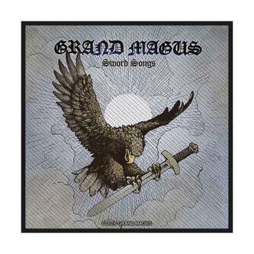 Grand Magus - Sword Songs - patch officiële merchandise, Ophalen of Verzenden, Nieuw, Kleding