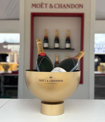 Moët & Chandon - Wijnkoeler - GOLD Champagnekoeler voor Moët