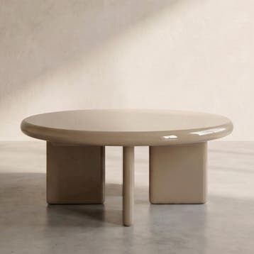 *WOONWINKEL* Hoogglans Salontafel Groen 80 Cm Rond, Huis en Inrichting, Verzenden, Nieuw