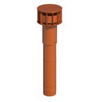 Ubbink Multivent Basis dakdoorvoer 131 - 980 mm - Terracotta, Ophalen of Verzenden, Nieuw