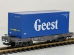 LGB 49085 NS containerwagen set P&O Nedlloyd/Geest, Gebruikt, Overige typen, Ophalen of Verzenden, LGB