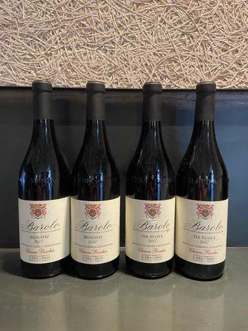 2017 x2 Via Nuova & 2017 x2 Mosconi, Chiara Boschis - Barolo, Nieuw