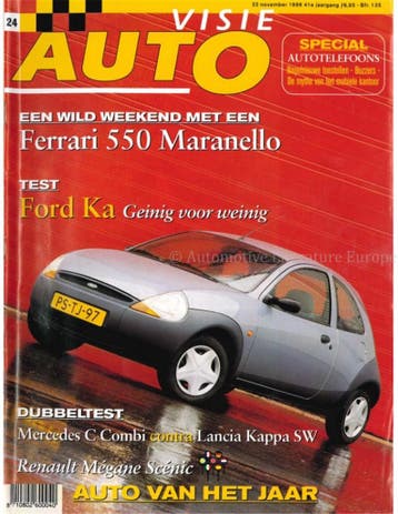 1996 AUTOVISIE MAGAZINE 24 NEDERLANDS, Nieuw, Author