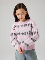 Gebreide meisjestrui “La Vie est Belle” 134, Ophalen of Verzenden, Nieuw, Meisje, Trui of Vest