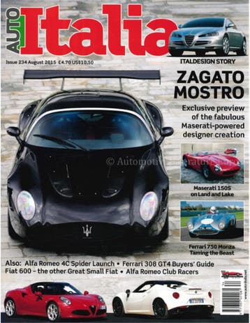 2015 AUTO ITALIA MAGAZINE 234 ENGELS, Nieuw, Author