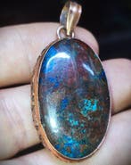 Prachtige, zeer zeldzame Van Gogh turquoise, chrysocolla en, Verzamelen