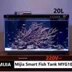 Slim Aquarium met App – Automatische Voeder en LED Licht, Verzenden, Nieuw