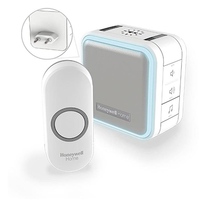 Honeywell draadloze plug-in deurbel met nachtlampje en, Doe-het-zelf en Verbouw, Alarmsystemen, Overige typen, Nieuw, Verzenden