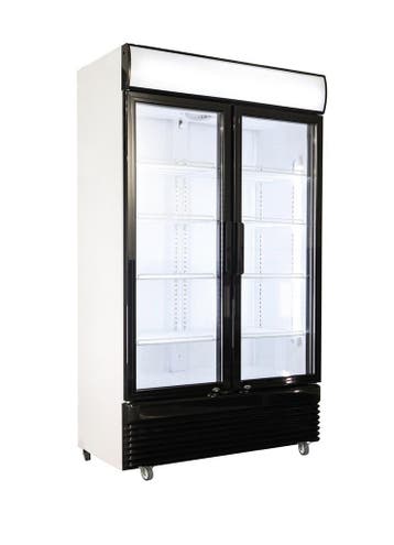 COMBISTEEL KOELKAST 2 GLASDEUREN -  BEZ-750 GD, Verzenden, Nieuw in verpakking