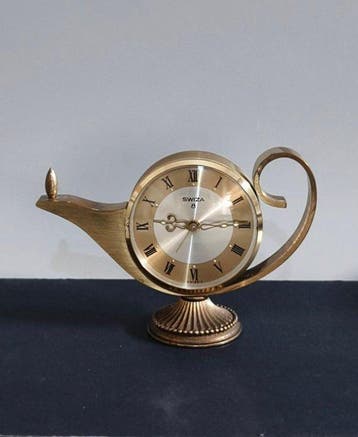 Klok - Swiza - Messing - 1950-1960