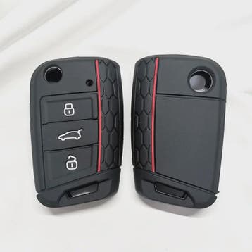 Siliconen Sleuteelhoes voor VW Golf, Polo, T-Roc, Tiguan, Sk, Verzenden, Nieuw