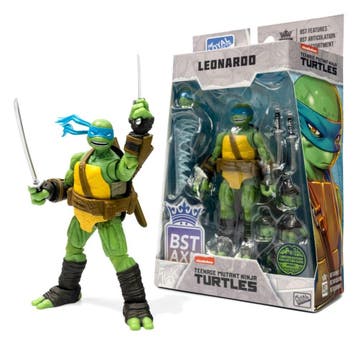 Teenage Mutant Ninja Turtles BST AXN Action Figure Leonardo, Ophalen of Verzenden, Nieuw