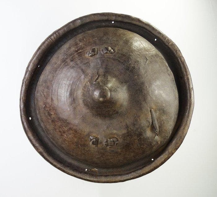 schild - Shoa/Galla(Oromo) - Etiopië - schild - Hippo -, Antiek en Kunst, Kunst | Niet-Westerse kunst