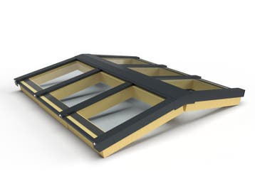 Zelfbouw lichtstraat 6 vak zadeldak 2680x2100mm-Gelaagd enke, Ophalen of Verzenden, Nieuw
