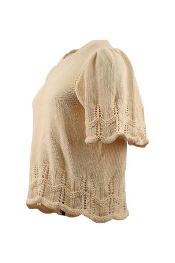 Munthe Trui in maat 38 Beige, Kleding | Dames, Munthe, Verzenden, Zo goed als nieuw, Beige
