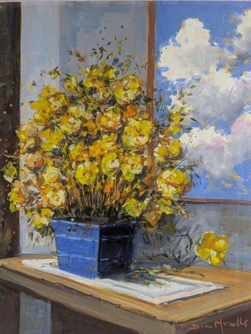 Dino Maselli (XX-XXI) - Vaso con fiori