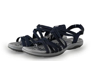 Skechers Sandalen in maat 40 Grijs, Skechers, Verzenden, Sandalen of Muiltjes, Zo goed als nieuw