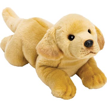 Suki pluche knuffelhond blond - Labrador - 34 cm, Verzenden, Nieuw