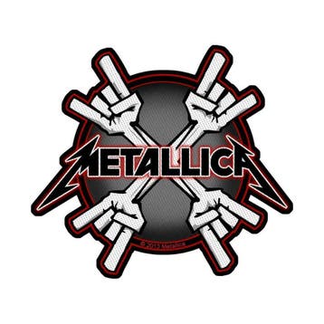 Metallica - Metal Horns - patch officiële merchandise, Ophalen of Verzenden, Nieuw, Kleding