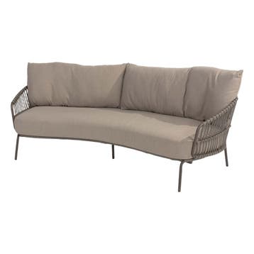 4 Seasons Outdoor Capalbio organische 3-zits lounge bank, Tuin en Terras, Tuinbanken, Nieuw