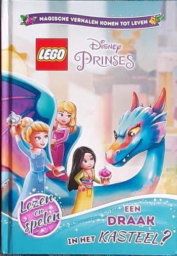 Een draak in het kasteel- Lego Disney Prinses - LEGO, Verzenden, Gelezen, LEGO