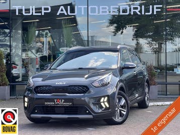 Zakelijke Lease |  Kia Niro 1.6 GDi PHEV DynamicLine Clima C, Automaat, Gebruikt, Zwart, Dealer onderhouden