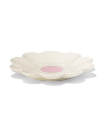 HEMA Taartbordje 16cm keramiek bloemvorm, Verzenden, Nieuw