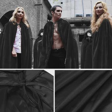 Unisex Kap met Capuchon - Lange Halloween Cape voor Kinderen, Verzenden, Nieuw