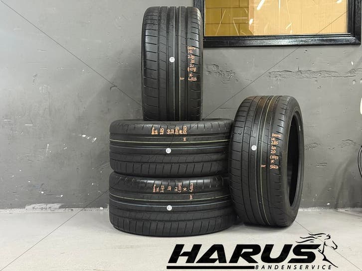 285/40/20 295/35/21(*) Michelin zomerbanden demo 4 stuks, Auto-onderdelen, Banden en Velgen, 20 inch, Erkend duurzaam, Zomerbanden