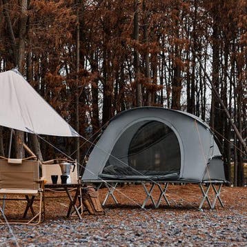 2dekans | SoBuy Kampeertent - OGS60-L-HG - 2-Persoons -, Caravans en Kamperen, Ophalen of Verzenden, Zo goed als nieuw