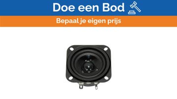 Bieden: Visaton 56mm dia 10W nom full range speaker driver, Ophalen of Verzenden, Nieuw, Kabel of Apparatuur