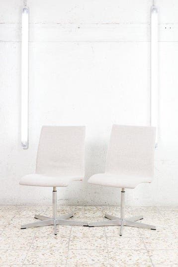 Fritz Hansen - Arne Jacobsen - Stoel - Oxford bureaustoel -