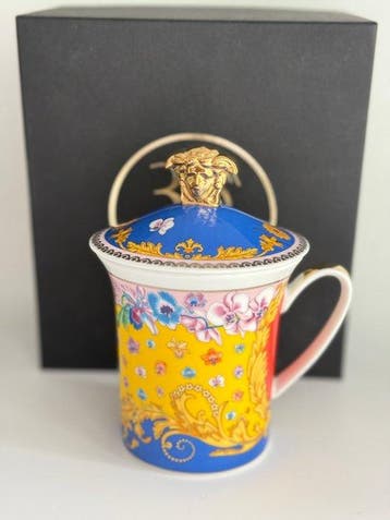 Rosenthal - Versace - Mok - PRIMAVERA Bekers met deksel /