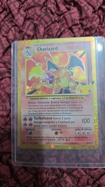 Pokémon - 1 Card - Pokémon - Charizard Foil, Nieuw