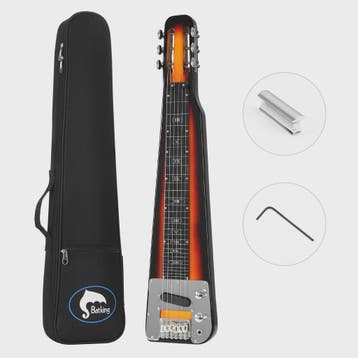 Elektrische Lap Steel Gitaar met Gigbag en Slide Bar - Sunbu, Verzenden, Nieuw