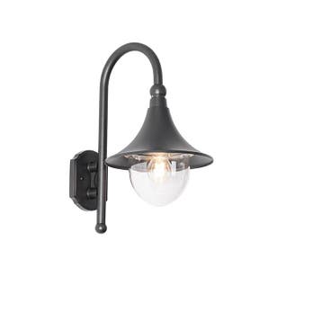 Klassieke buiten wandlamp zwart IP44 - Daphne, Verzenden, Nieuw, Aluminium