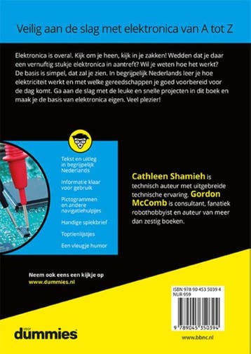 Elektronica voor dummies / 2e editie / Voor Dummies, Verzenden, Zo goed als nieuw, Cathleen Shamieh