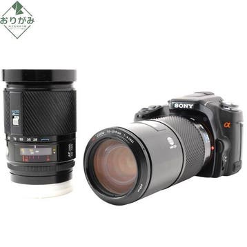 Sony DSLR-A100 a100 CCD Sensor + Minolta AF 4-4.5/28-135mm +, Nieuw