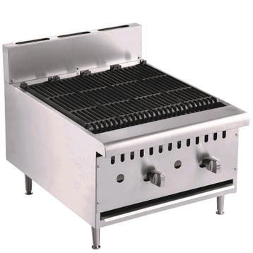Combisteel Lavasteengrill | Gas | 615x800x590mm, Ophalen of Verzenden, Nieuw in verpakking