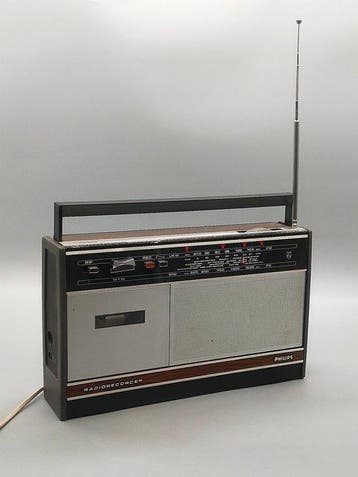 Philips - RR300 Radiorecorder Radio, Nieuw