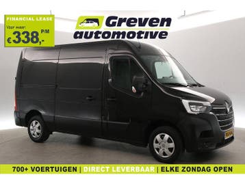 Renault Master T33 2.3 dCi L2H2 | Airco | Cruise | Camera, Euro 6, Renault, Zwart, Nieuw