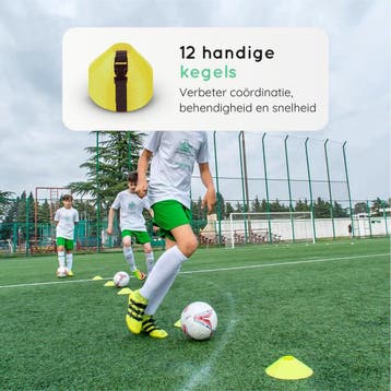 2dekans | Volcan Voetbal Trainingsmateriaal Set - Training, Ophalen of Verzenden, Zo goed als nieuw