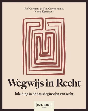 9789493410237 Wegwijs in recht Stef Coomans, Verzenden, Nieuw, Stef Coomans